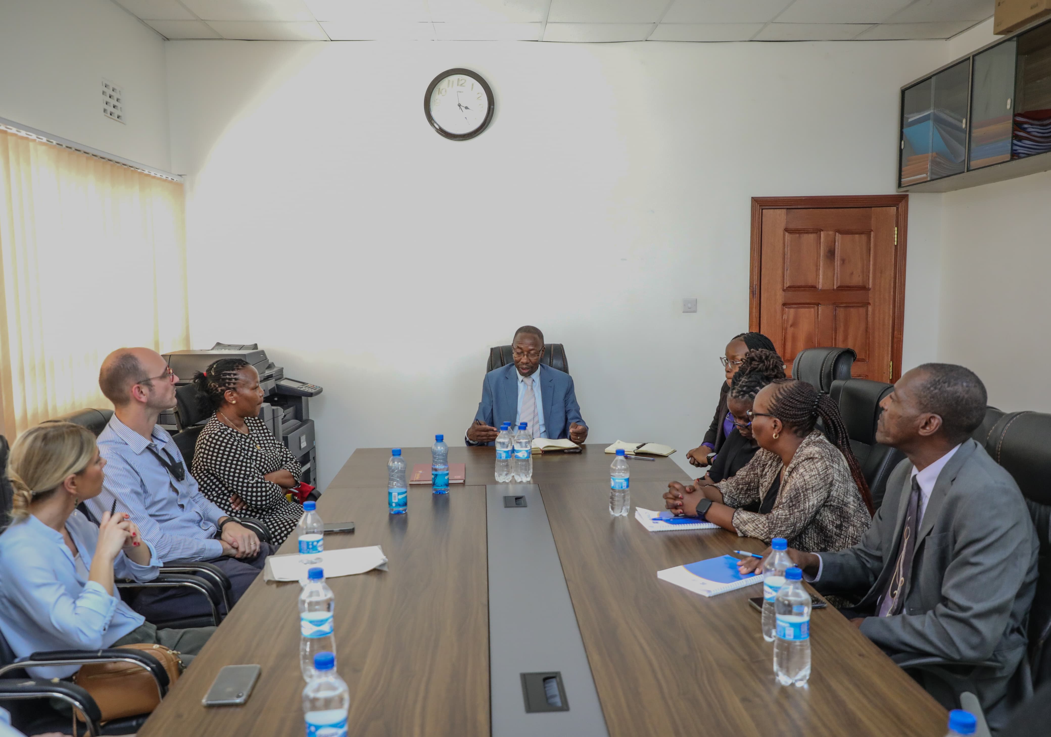 Amref and State Department for Correctional Services Courtesy Call on CEO of MNTRH.