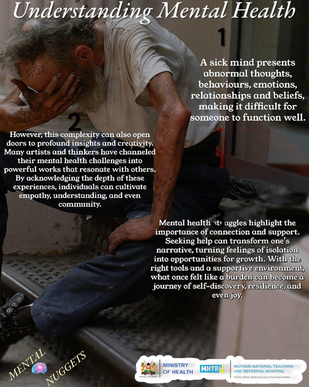 Understanding mental health poster