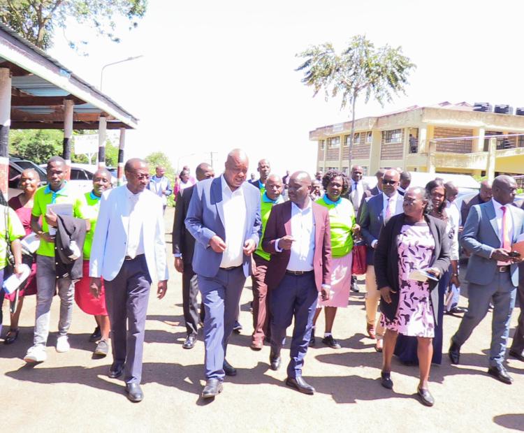 SHA sensitization and registration campaign in Nyamira county.