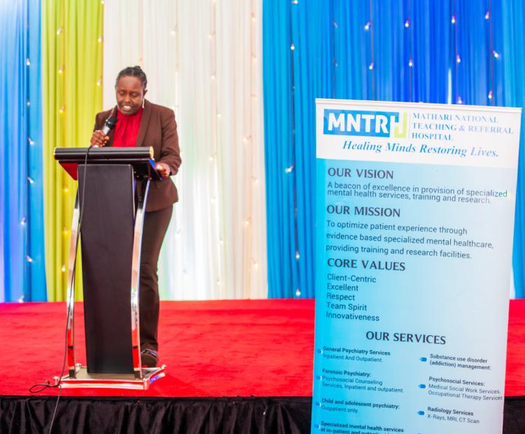 Dr. Rebeccah Kiptui, CS Health Representative celebrated the 120th anniversary of MNTRH